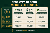 TapTap Send vs Wise vs ZoltMoney: Best Way to Send Money to India